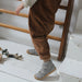 chaussures enfants en laine feutre bio couleur gris, barefoot shoes children, par Disana & Werner