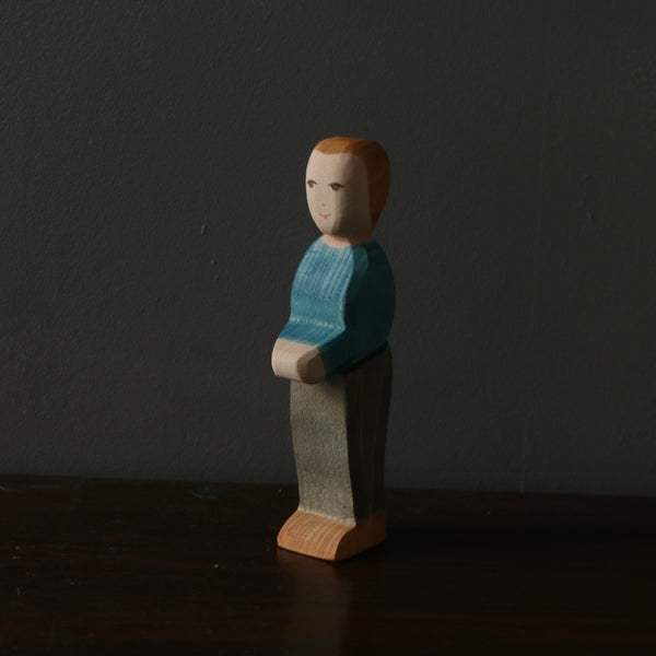 nouvelle collection Ostheimer figurine en bois pour enfants, pere en bois fait à la main en allemagne