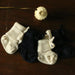 chaussettes nouveau-né en laine merinos biologique par Hirsch Natur, socks bébé en laine bio