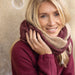 Organic Knitted Wool Loop Scarf Adult - Assorted Colours