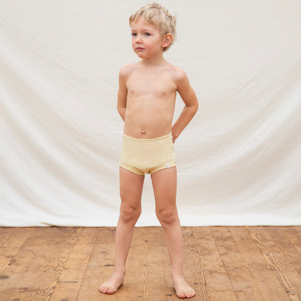 culotte slip enfants unisexe en coton biologique par Matona chez Arbre Bleu Boutique