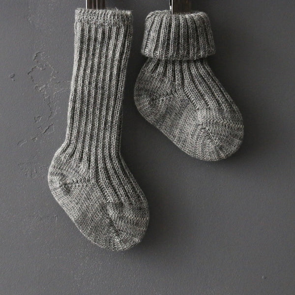 chaussettes enfant en laine bio, Grodo, chaussettes naturel pour bébé en laine biologique
