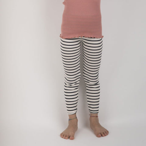 Minimalisma coton et soie leggings pour enfants et bébé en coton bio. Leggings Bieber nouveaué née 14 ans