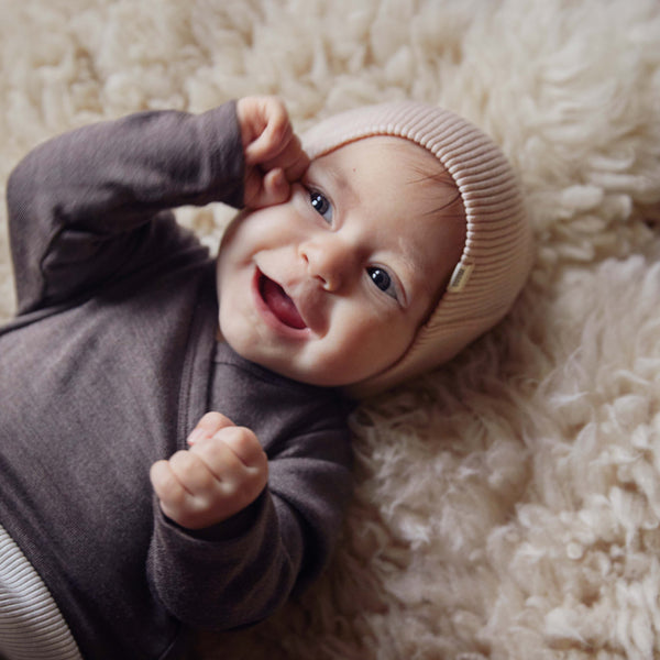 beanie en 100% laine merinos par Minimalisma pour enfant et bébé, bonnet bébé laine merinos