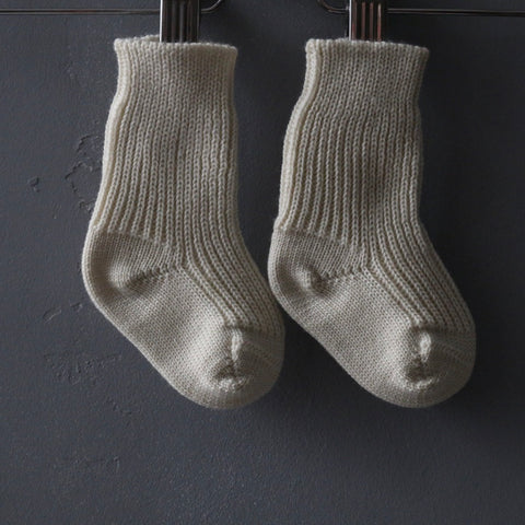 chaussettes enfant en laine bio par Groedo, chaussettes naturel bébé pure laine biologique