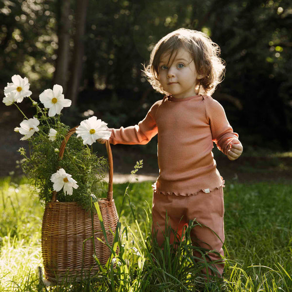 pantalon enfants  en coton biologique par Minimalisma, vêtements bio coton enfants