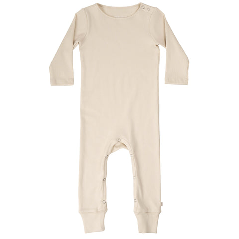 pyjama bébé en coton biologique par Minimalisma couleur almond
