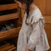 blouse fille en lin naturel par Matona, vêtements enfant naturel durable lin
