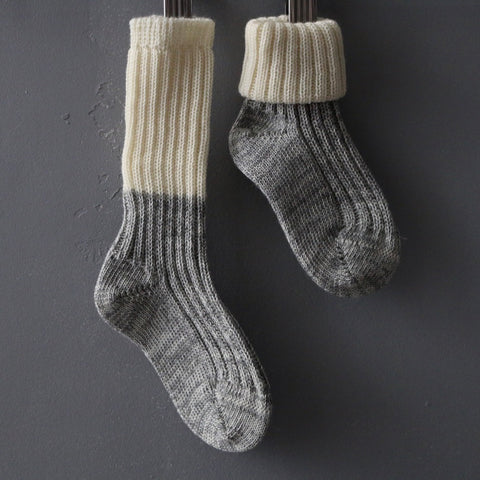 chaussettes enfant en laine bio, Grodo, chaussettes naturel pour bébé en laine biologique