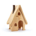 maison forestière en bois naturel pour enfants par Ostheimer, jouet en bois inspirés de Waldorf steiner et montessori, fairy taile house