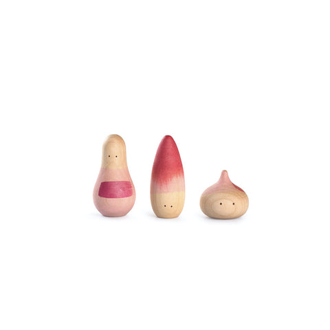 jouets en bois pour enfants par Grapat, figurines en bois YAY