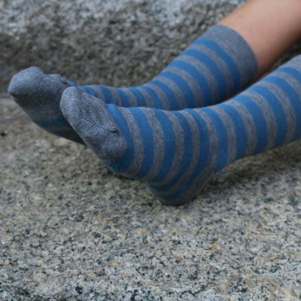 chaussette enfants en coton biologique par Grodo, chaussette bio naturelle et durable chez ARbre Bleu