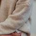 pull enfants unisex en laine mérinos et alpaga sans traitement par Matona, Sia alpaca merino wool sweater for kids by Matona made from untreated wool