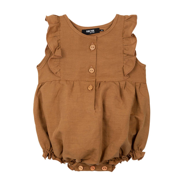 Baby Linen & Cotton Suit - Sahara - 3-18m