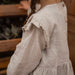 blouse fille en lin naturel par Matona, vêtements enfant naturel durable lin
