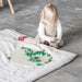 plate-forme de base de construction pour enfants pour le jeu libre free play de Grapat, en bois naturel