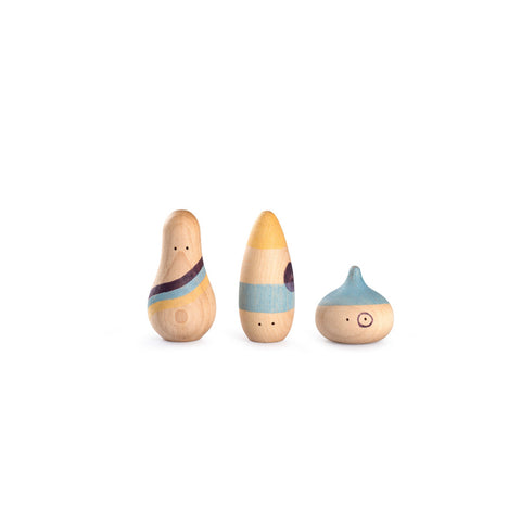 jouets en bois pour enfants par Grapat, figurines en bois WOW