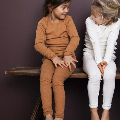 leggings enfant en coton biologique par Serendipity Organics, vetements durable pour enfant