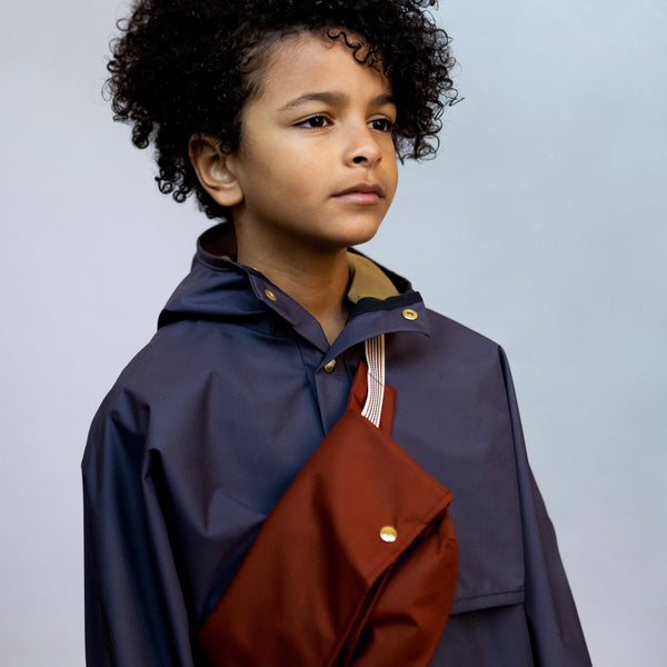 veste imperméable pour enfants 100% recycle par Faire Child, nouvelle collection faire child 