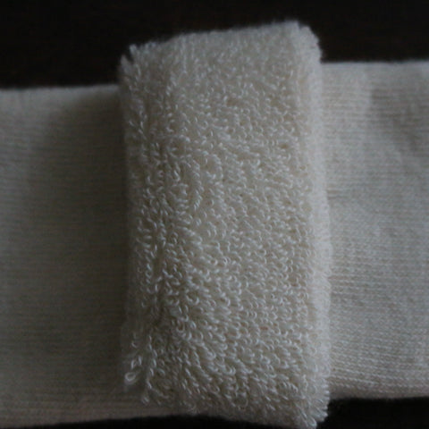 chaussettes bébé en coton éponge 100% coton biologique par Grodo