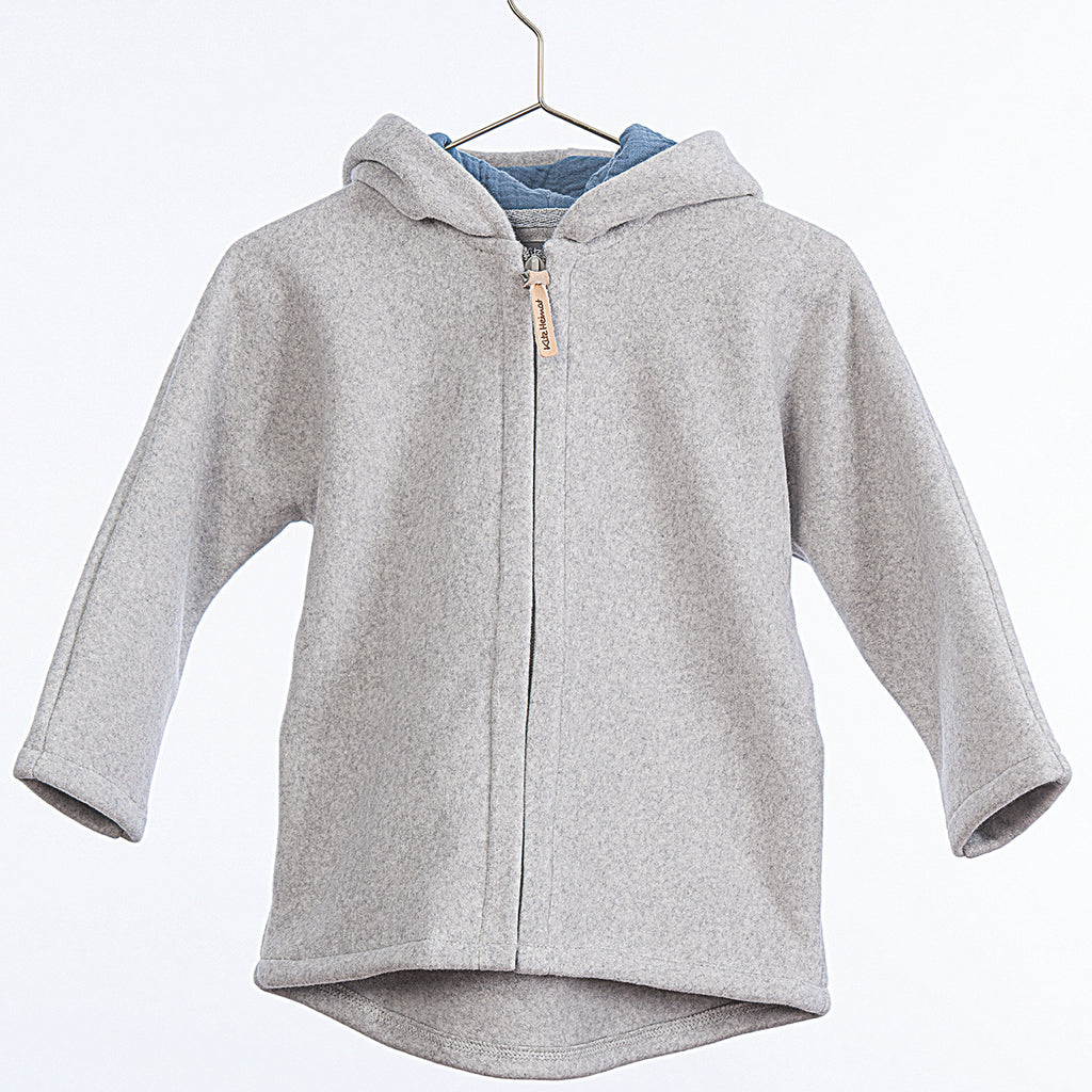 veste en coton polaire bio pour enfants et bebes, Kitz Heimat, tres douce veste biologique