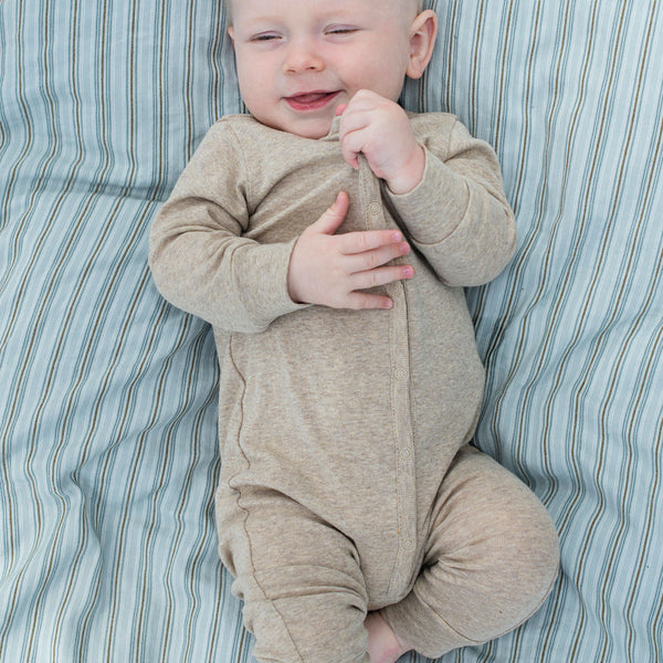pyjama bébé en coton biologique par Serendipity organics, combinaison bébé en coton bio durable et naturelle