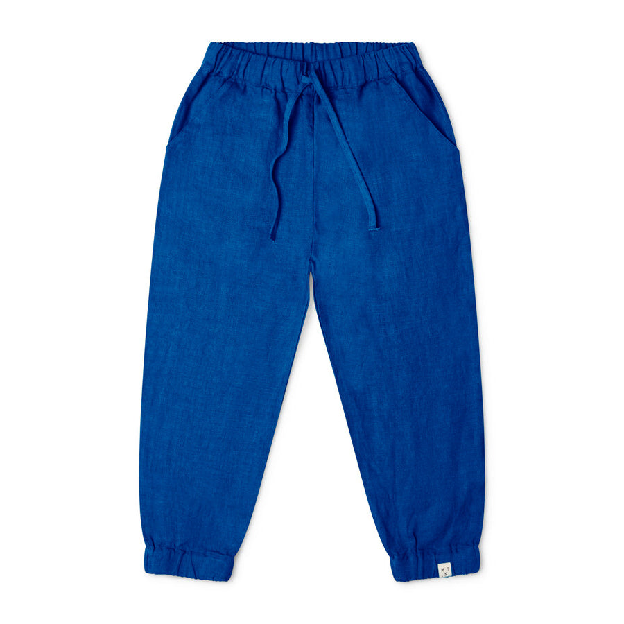 nouvelle collection, pantalon enfants en 100% linen fabriqué en Portugal, par Matona