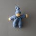 mini poupée enfants pimpel en coton biologique, petit poupée bleue bebe bio, coton éponge bio et laine bio, Nanchen Natur