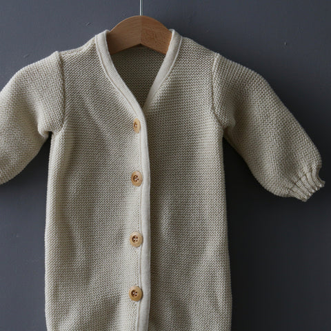 combinaison en laine bio pour bébé par disana natur, combinaison bébé en laine merinos biologique