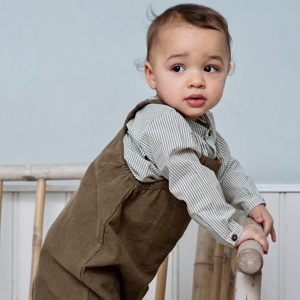 chemise bébé en coton bio, Serendipity Organics, chemise enfant coton biologique, durable et equitable
