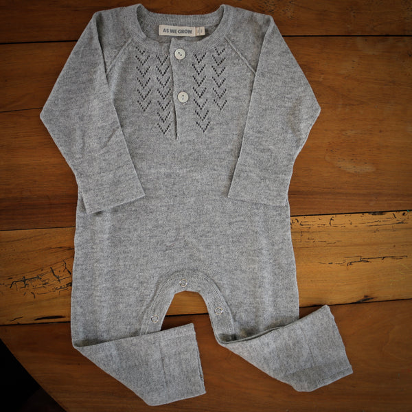 combinaison bebe en coton bio, As We Grow, design Icelandic, vêtements naturel pour bébés